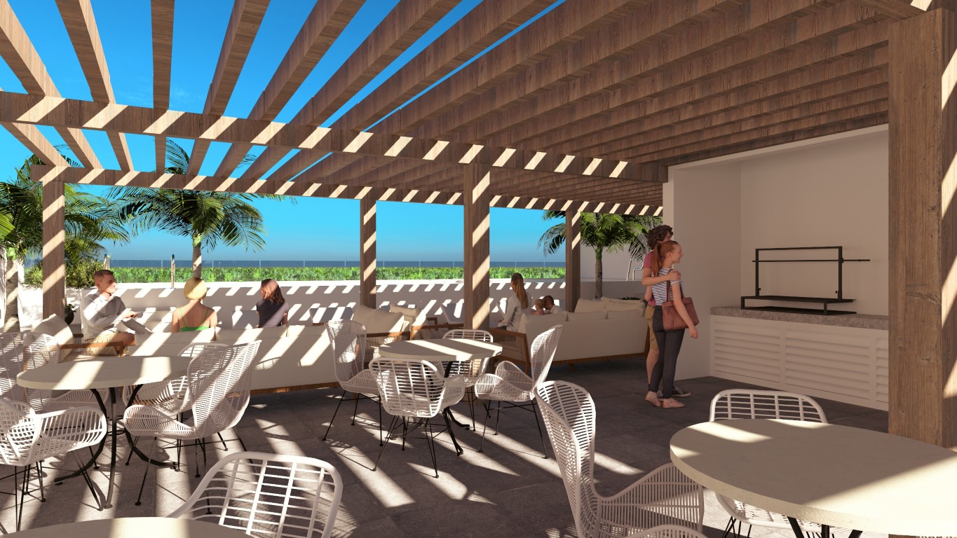 Spacious studio apartment for sale in Playa del Carmen