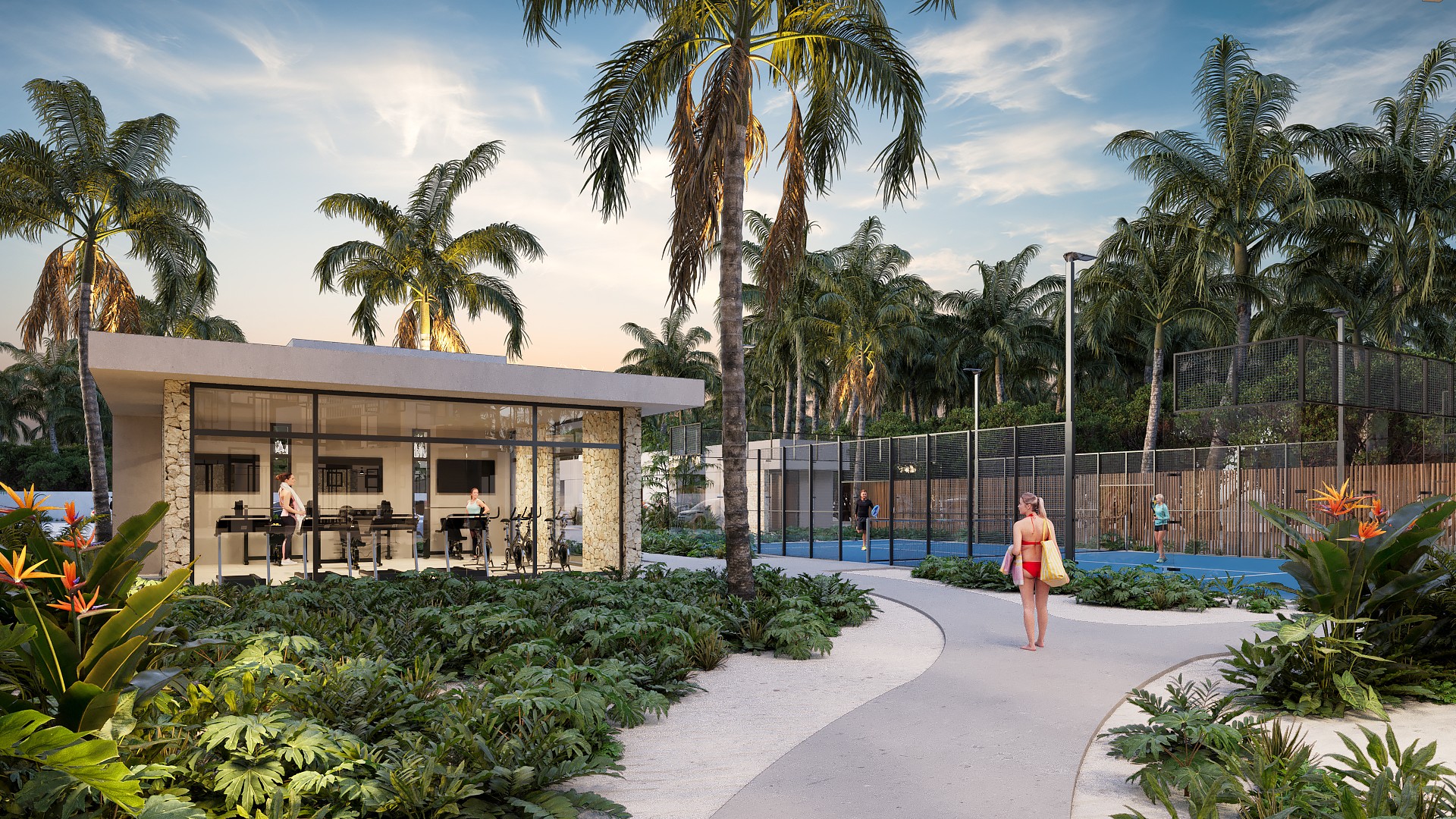 2 bedroom condo plus flex space in Chuburná Puerto, Yucatán