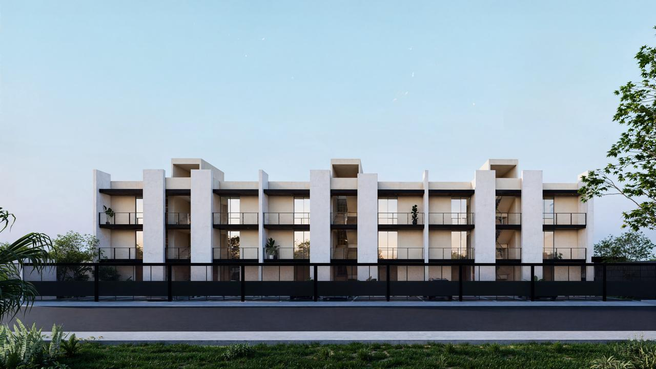 2 bedroom condo in a private community in north Merida