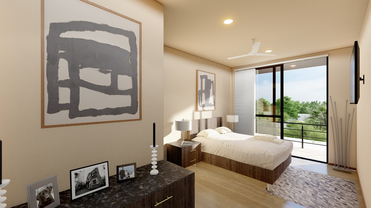 1 bedroom condo in a luxury development in Merida