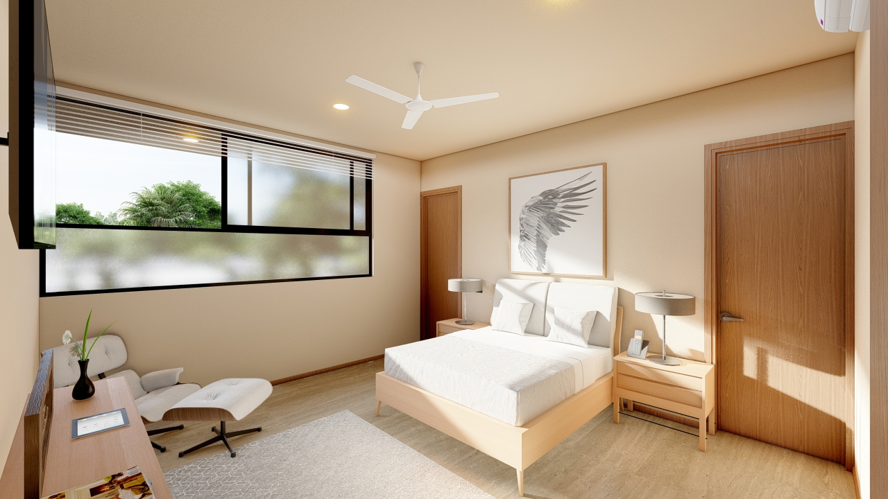 1 bedroom condo in a luxury development in Merida