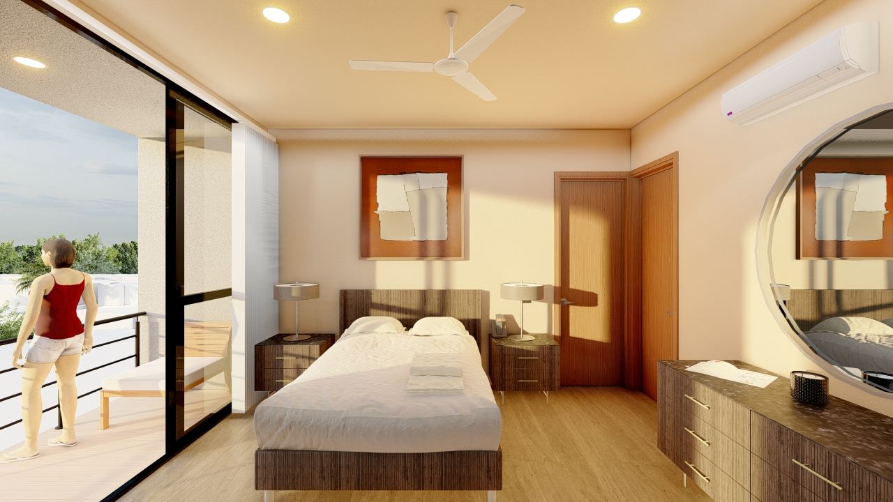 1 bedroom condo in a luxury development in Merida