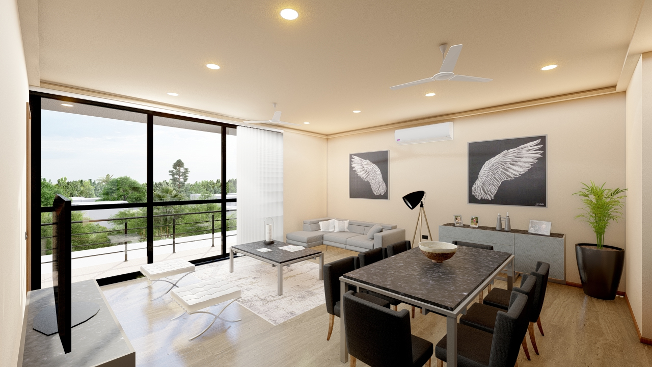 1 bedroom condo in a luxury development in Merida