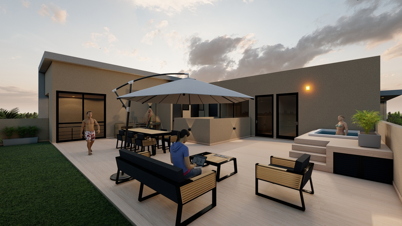 1 bedroom condo in a luxury development in Merida