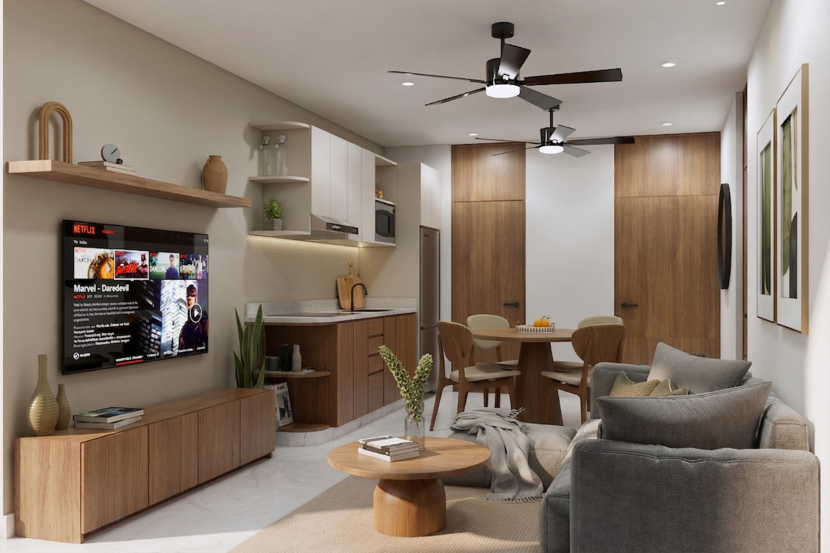 58084 2 bedroom condo with amenities in Temozón  - Condo