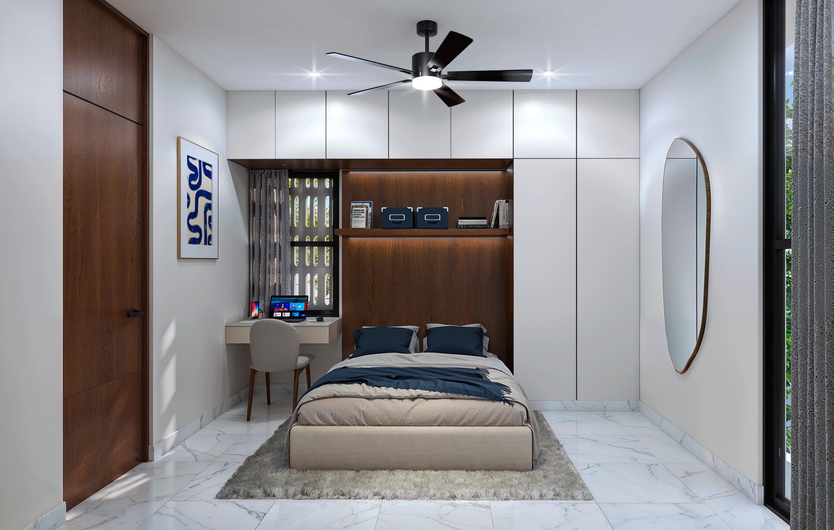 Two bedroom condo with amenities in the northern area