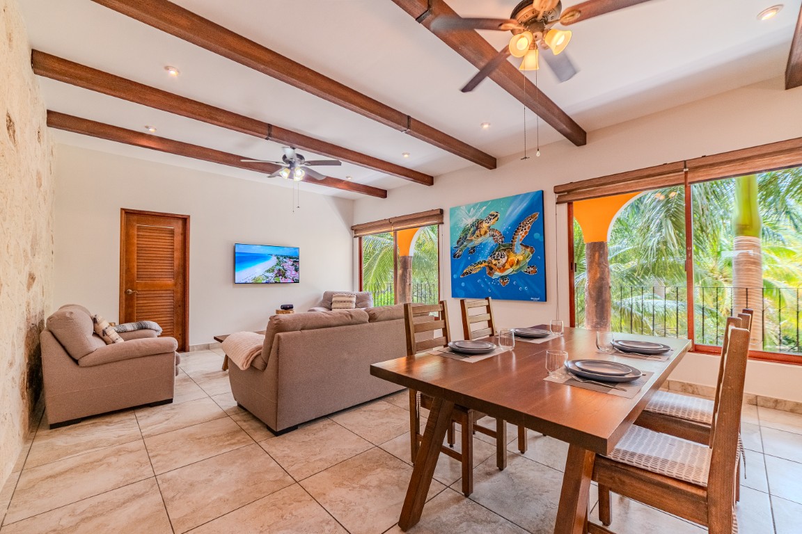 Colonial Style 2BR Condo in El Cielo Playa del Carmen