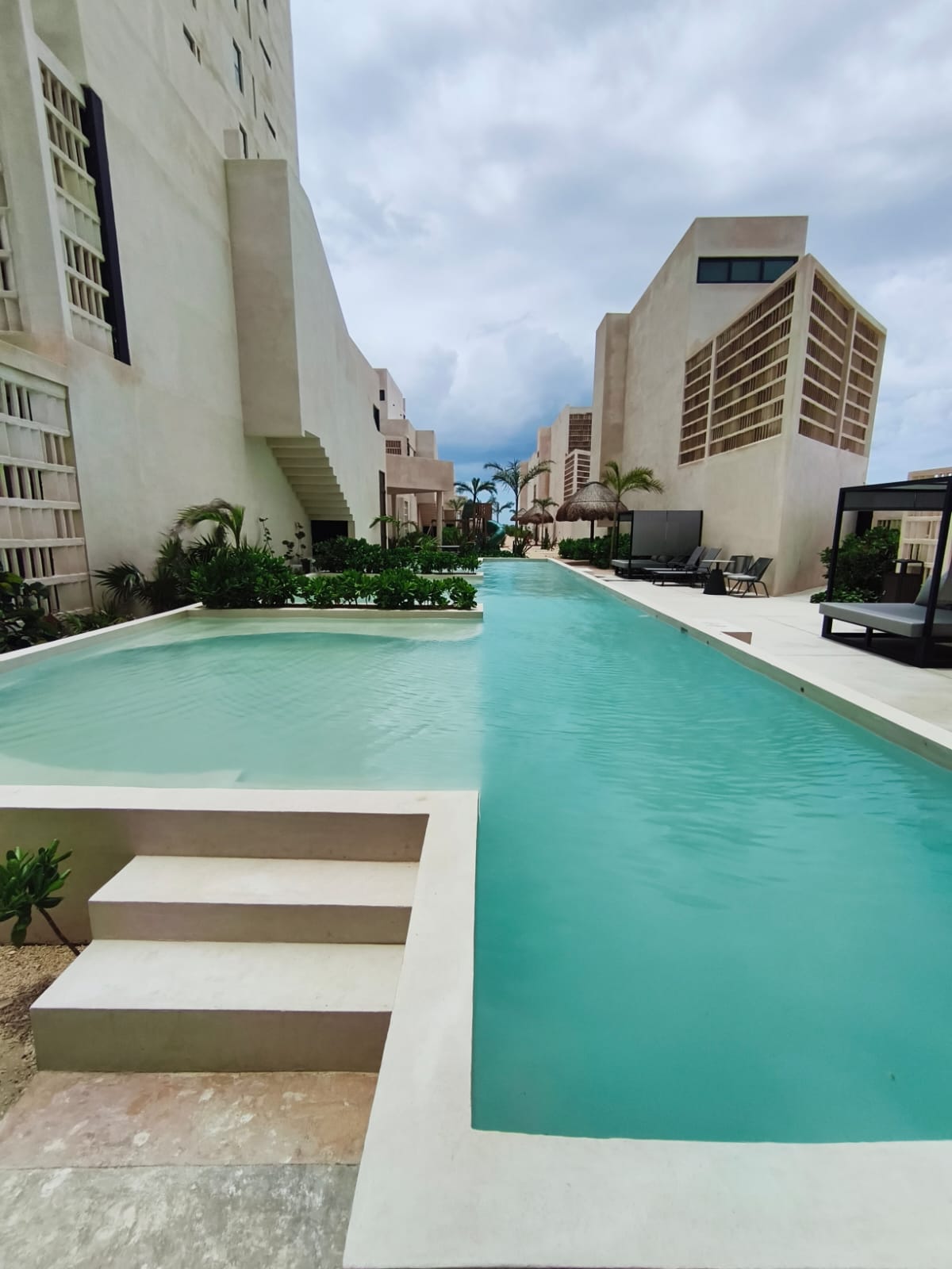 59060 3 Bedroom Beachfront Condo with Ocean Views in Telchac  - Condo