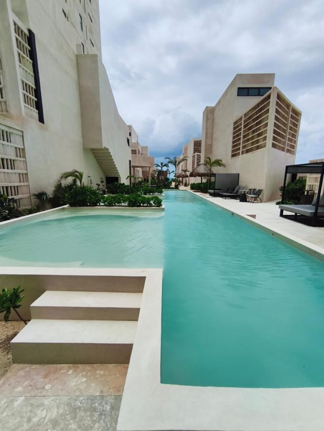 3 Bedroom Beachfront Condo with Ocean Views in Telchac Puerto