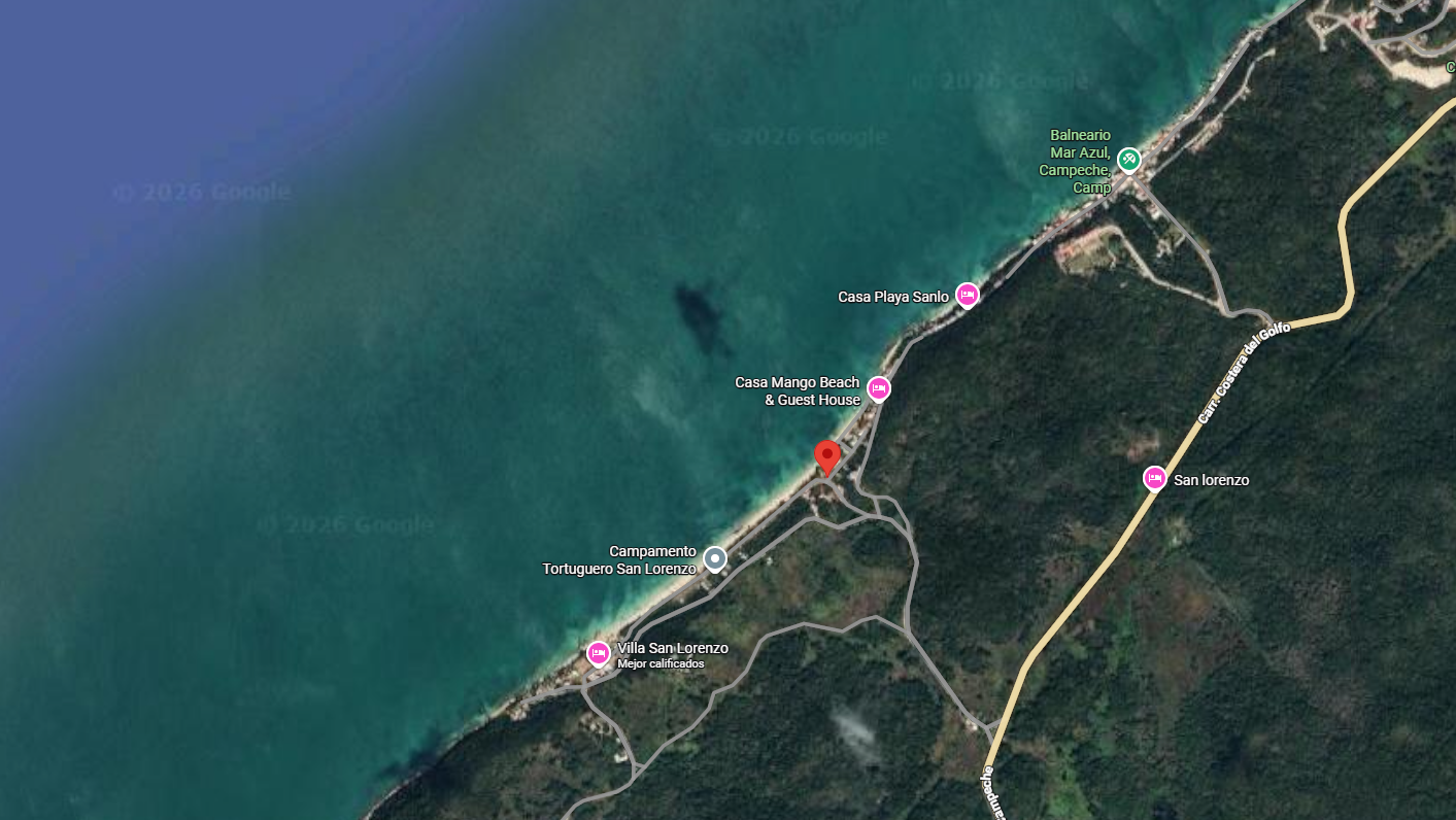 213.85 m² Lot on the Campeche–Champotón Highway