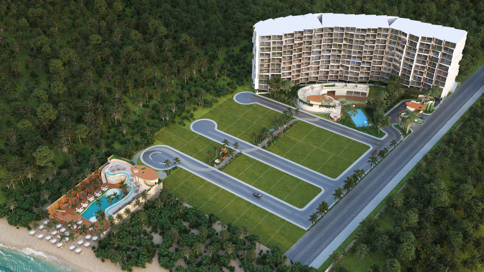 3 Bedroom Condo with Flex Room in Chicxulub Puerto