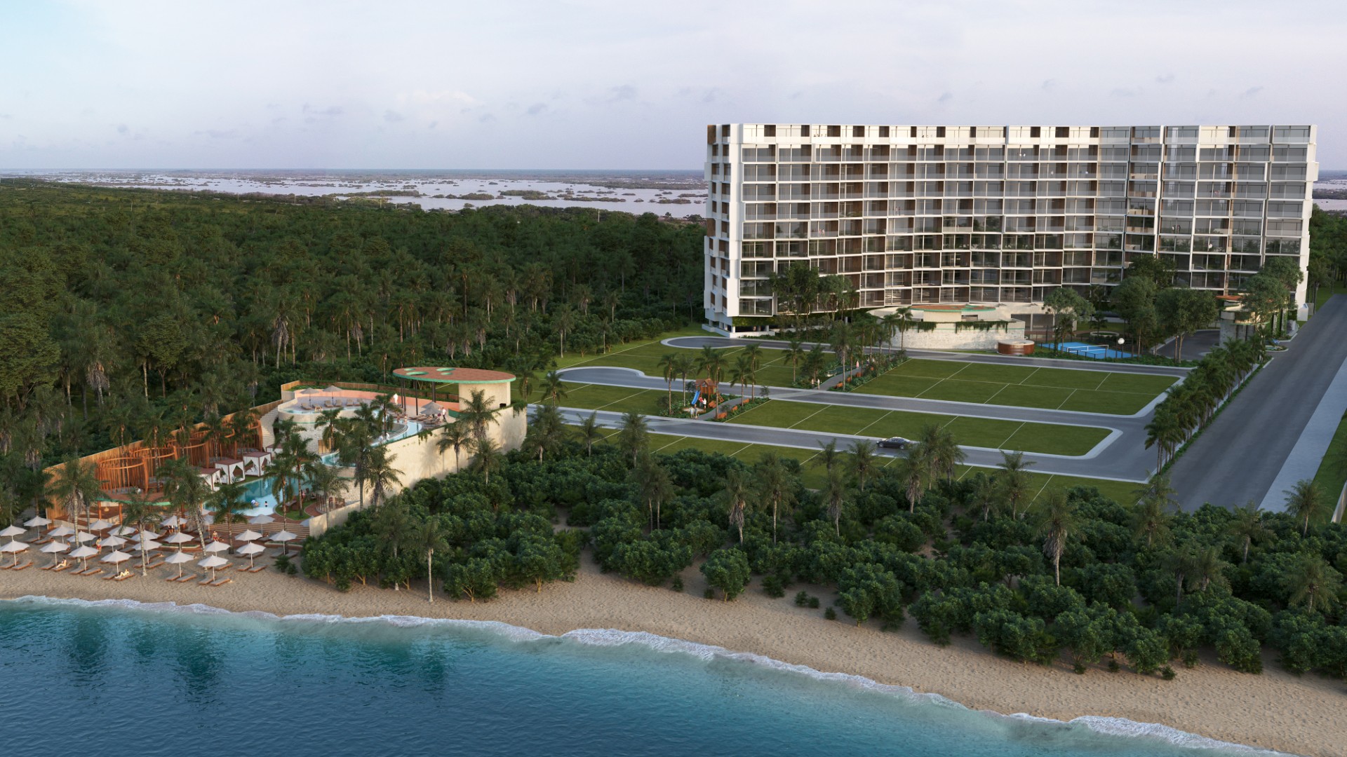 3 Bedroom Condo with Flex Room in Chicxulub Puerto