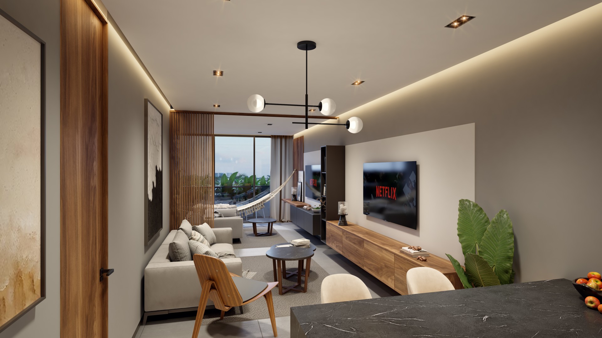 1 Bedroom Condo on Avenida Campestre with Amenities