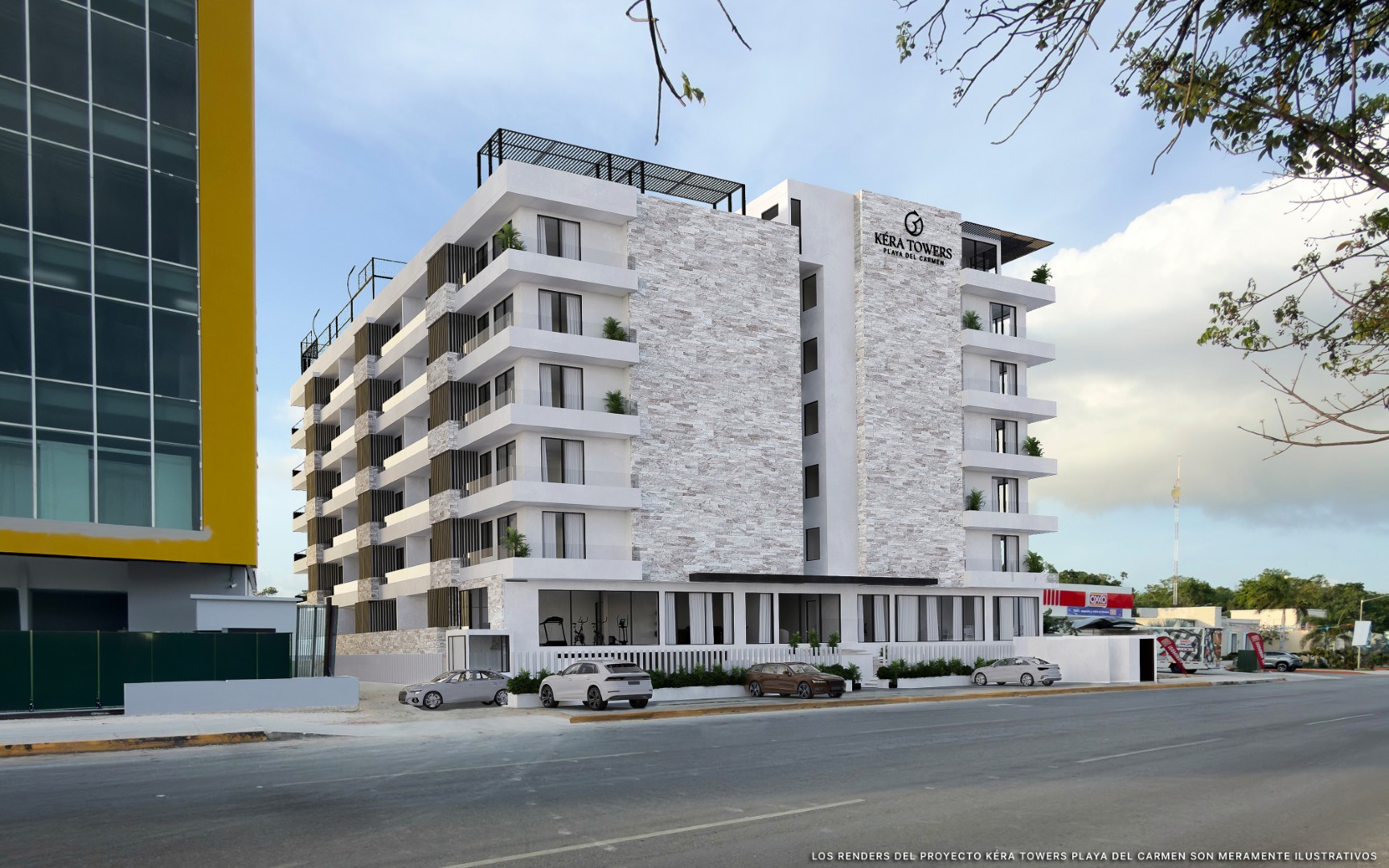 3-Bedroom Penthouse with Balcony in Playa del Carmen