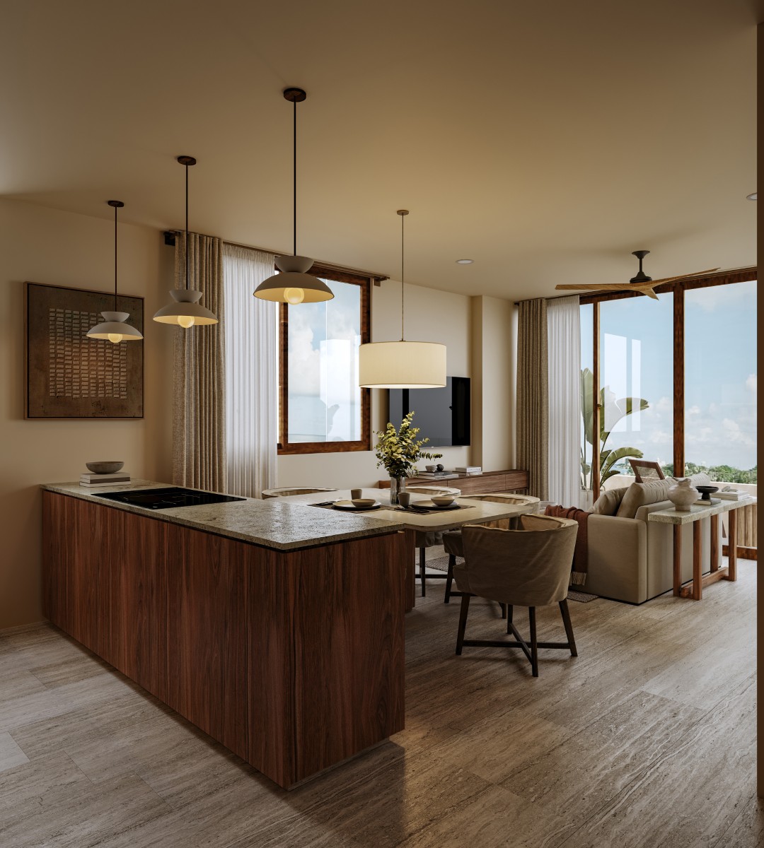1 Bedroom Condo in Cozumel with Rooftop and Beach Club
