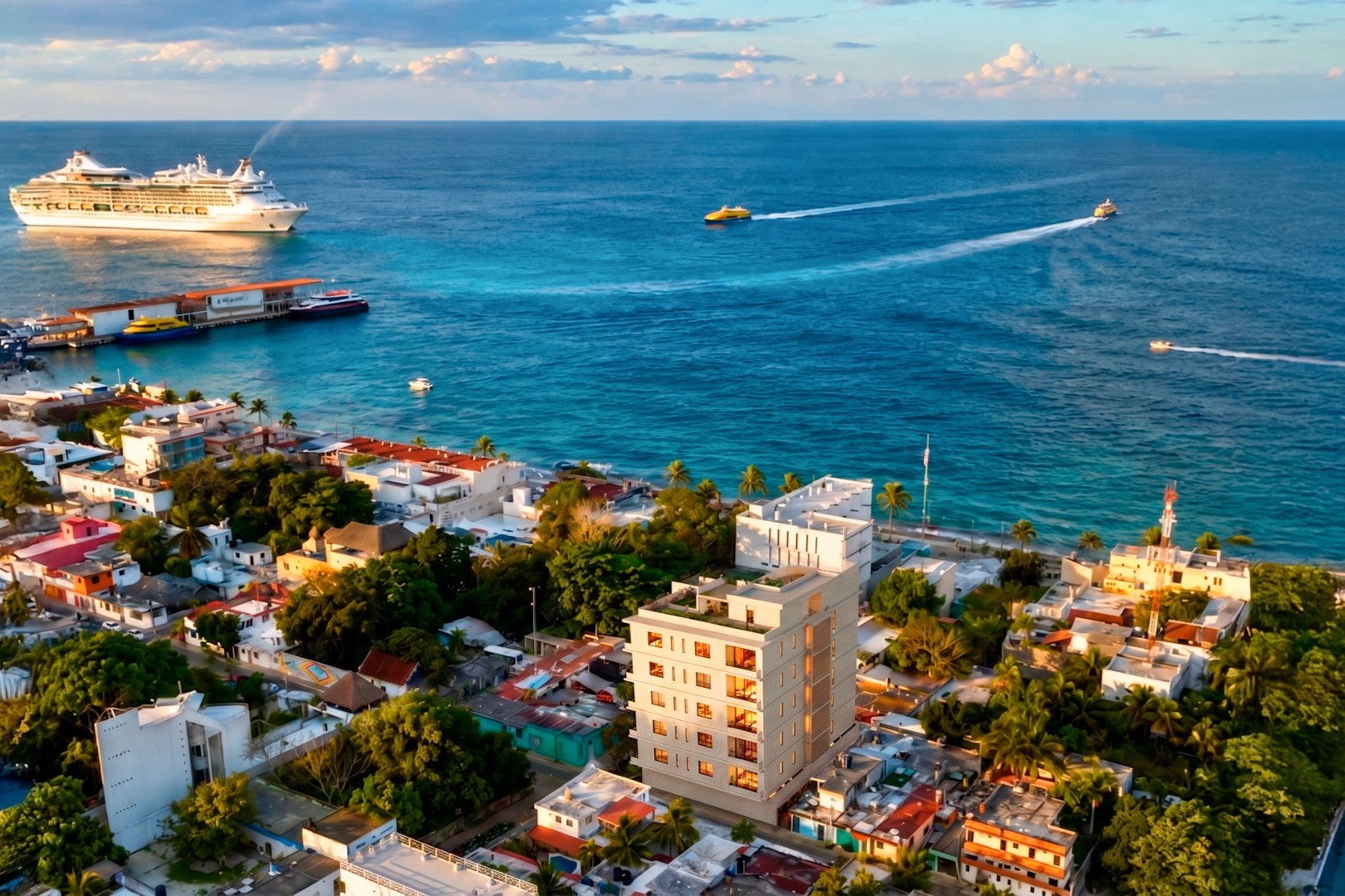 60389 1 Bedroom Condo in Cozumel with Rooftop and Beach  - Condo