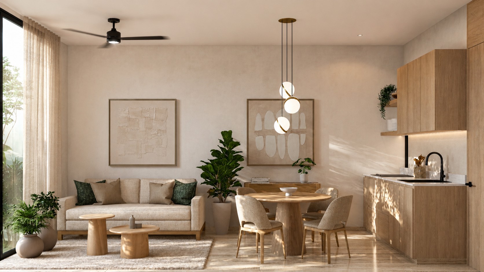 1-Bedroom Condo in Temozón, Mérida